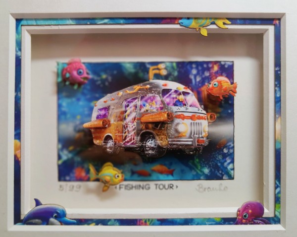 3D Pop Art - Fishing Tour