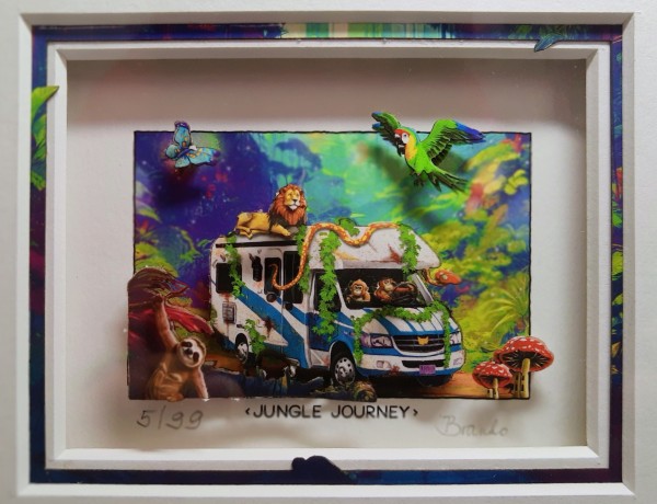 3D Pop Art - Jungle Journey